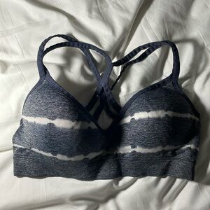 Jockey Blue & White Sport Bra